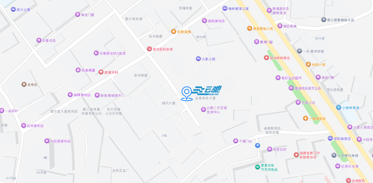 公司地址地图